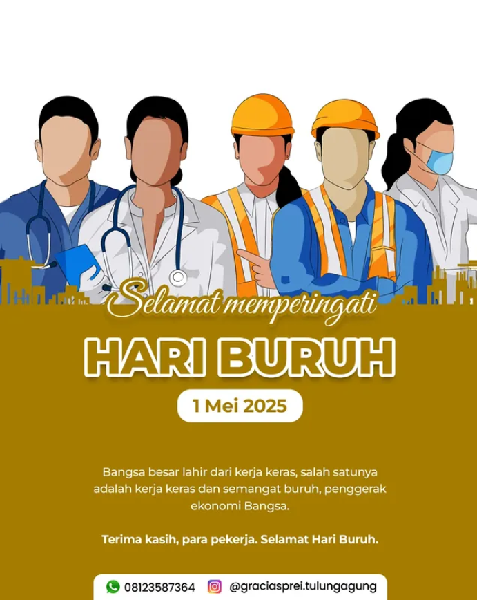 <p>Bangsa besar lahir dari kerja keras , Salah sat